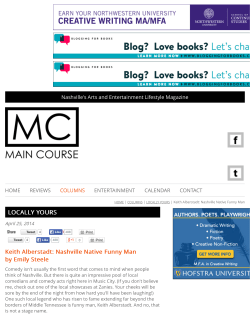 Course - Keith Alberstadt: Nashville Native Funny Man