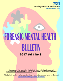 If you would like to receive the bulletin electronically please email