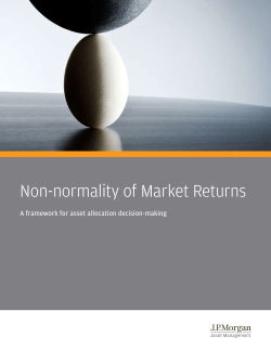 Non-normality of Market Returns