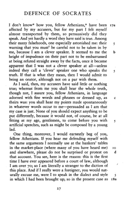 DEFENCE OF SOCRATES
