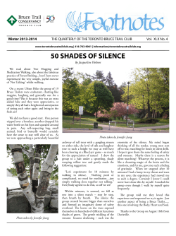 50 shades of silence