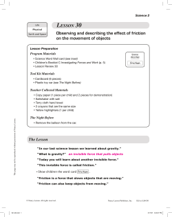 Sample Lesson 30 - Nancy Larson® Science