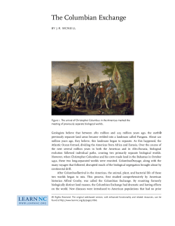 The Columbian Exchange