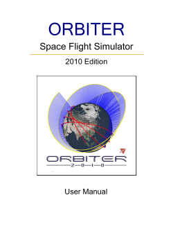 ORBITER User Manual