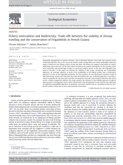 Fishery externalities and biodiversity: Trade-offs between