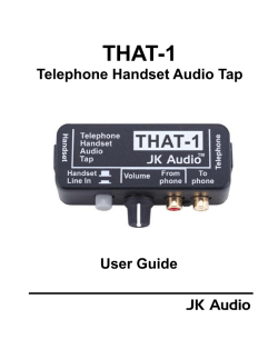 THAT-1 - JK Audio