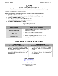 Part I: Before you begin researching colleges, you should figure out