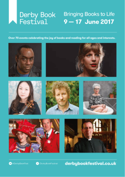 our Festival programme
