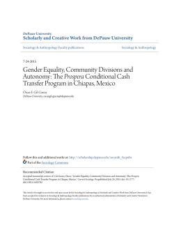 Gender Equality, Community Divisions and Autonomy: The <em