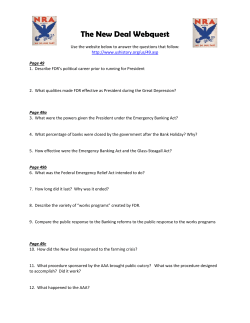 The New Deal Webquest