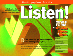 Music ofMusic - Atlanta Symphony Orchestra