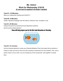 Ms. Astore Work for Wednesday 3/16/16