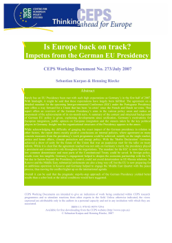- Archive of European Integration