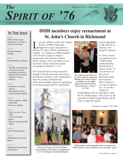 Winter - Descendants of the Signers of the Declaration of