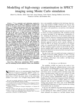 M10-272 Modelling of High-Energy Contamination in