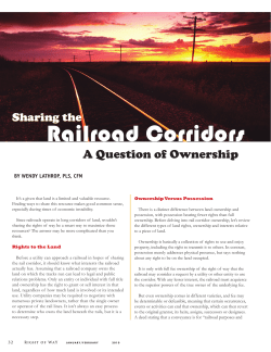 Railroad Corridors