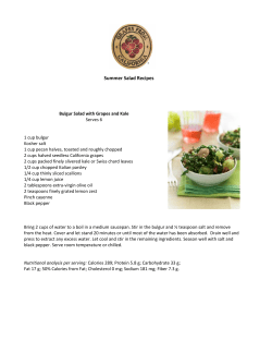 Summer Salad Recipes