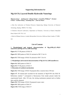 Mg/Al-CO3 Layered Double Hydroxide Nanorings