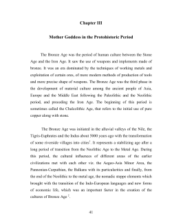 Chapter III Mother Goddess in the Protohistoric Period