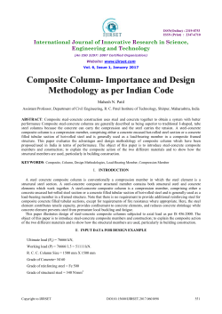 Composite Column- Importance and Design Methodology
