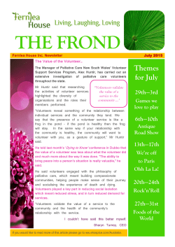 July 2015 - Fernlea House