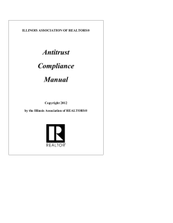 Antitrust Compliance Manual