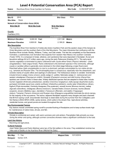 Level 4 Potential Conservation Area (PCA) Report