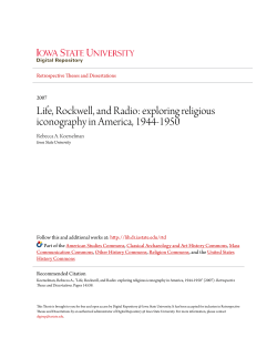 Life, Rockwell, and Radio - Iowa State University Digital Repository
