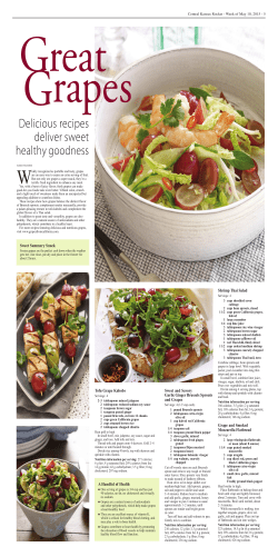 Tofu Grape Kabobs A Handful of Health Sweet