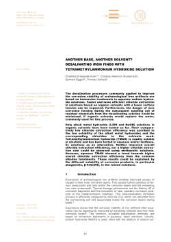 Another Base, Another Solvent? Desalinating Iron
