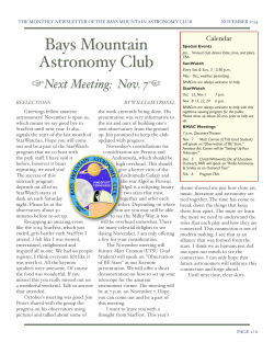 Nov 2014 - Bays Mountain Park