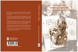 standing on street corners - The Natal Society Foundation