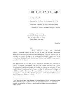 The Tell-Tale Heart - The Antebellum Magazine Edition Project