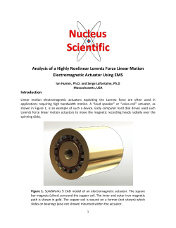 Analysis of a Highly Nonlinear Lorentz Force Linear Motion