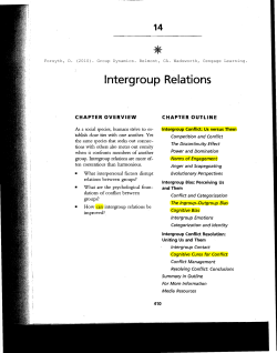 in-group and out-group