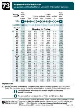 Route 73 public bus timetable