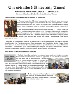 Newsletter - Stratford University