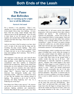 The Pause that Refreshes: Play or warming up