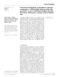 Structural investigations of phosphorus