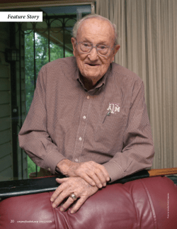 An Old Ag Personified - Corps of Cadets Association