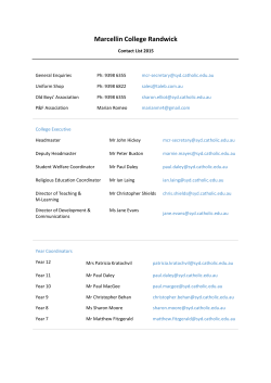 Marcellin College Randwick