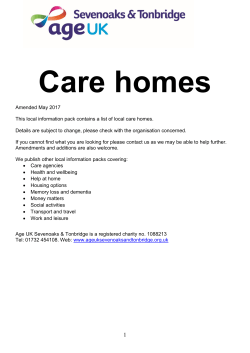 Care Homes