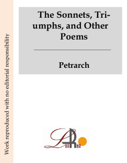 The Sonets, Triumphs and other Poems