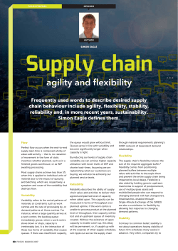 agility and flexibility - Camelot