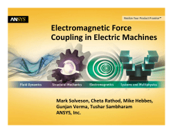 Electromagnetic Force Couplingin
