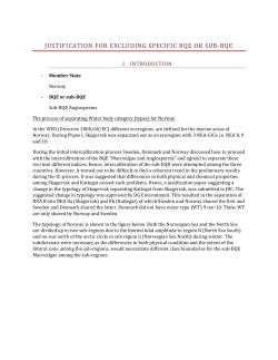 GAP 4 Status of Angiosperms indices in Norway