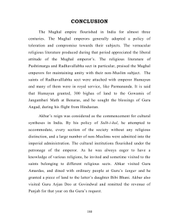 conclusion - Shodhganga