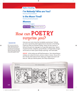 I`m Nobody! Who are You? - Tip Toe Discovery School
