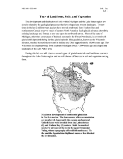 Tour of landforms, soils, and vegetation