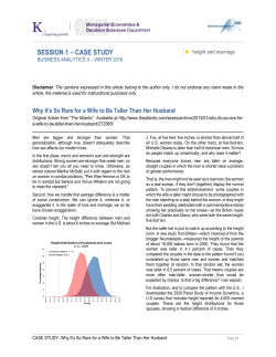 Business Analytics II - Winter 2016